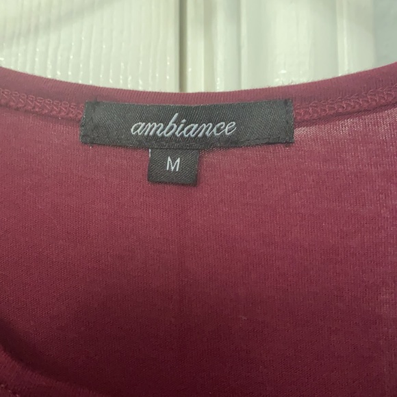 AmbianceCold-shoulderLongSleeveShirt-NWOT! - Picture 4 of 5